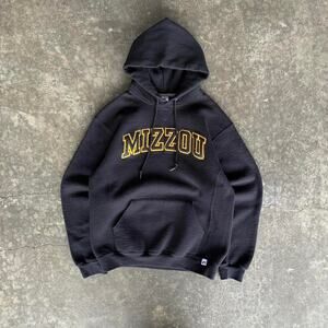 Y2k black mizzou hoodie